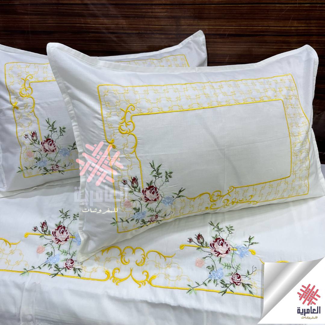 طقم فلترية مطرز 5128