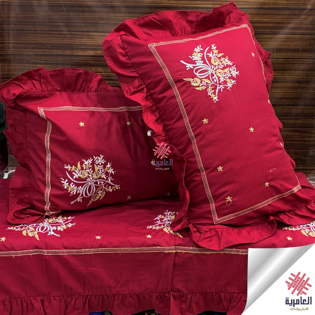 طقم همسة مطرز 5127