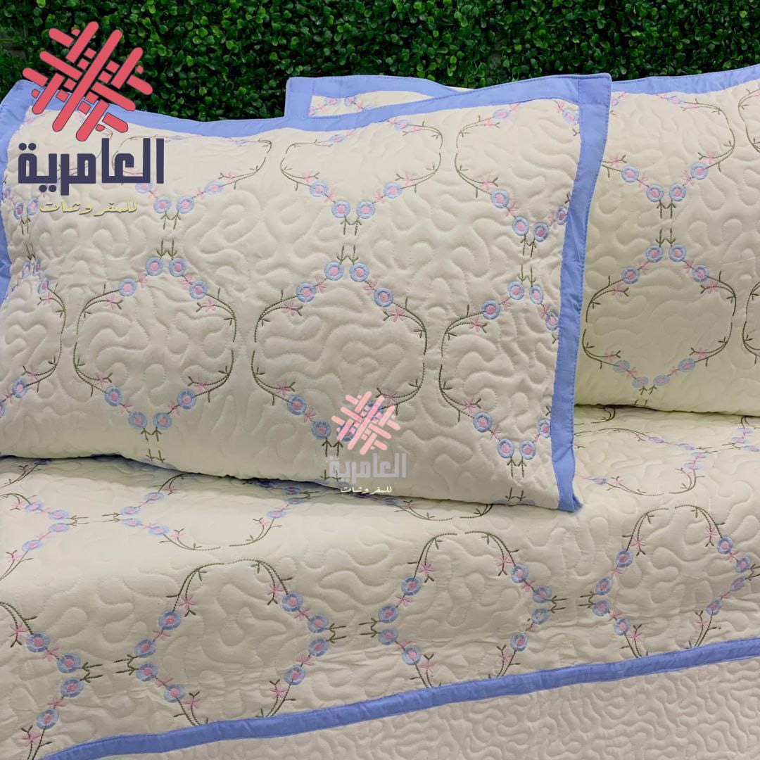 كوفرته كابتونيه جامبو مطرز 5167