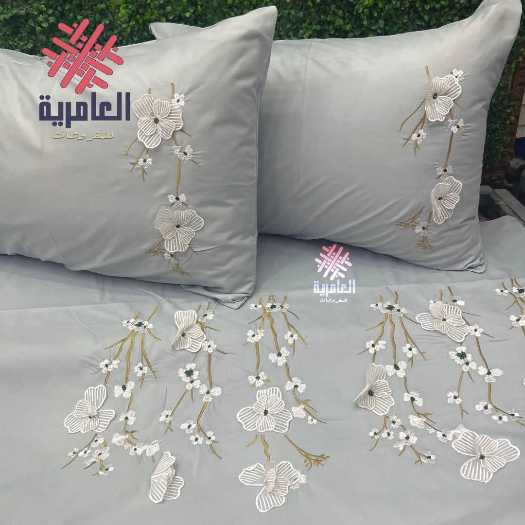 طقم الخريف مطرز  5115