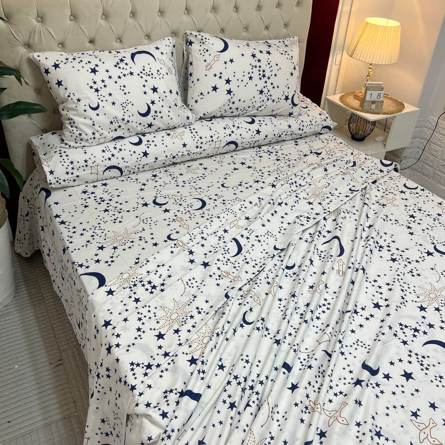 ملاية استك ١٠٠ مشجر 5054