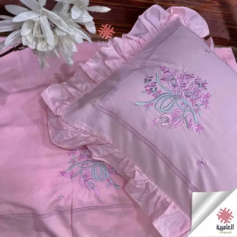 طقم همسة مطرز 5127