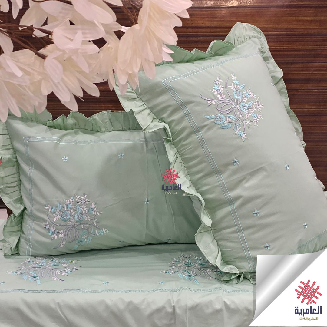 طقم مطرز همسه صغير 5614