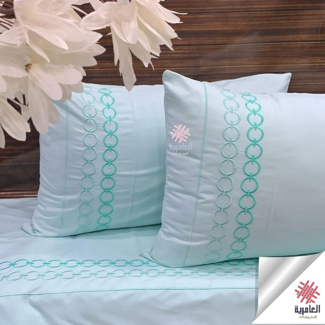 طقم سلسله مطرز 5124