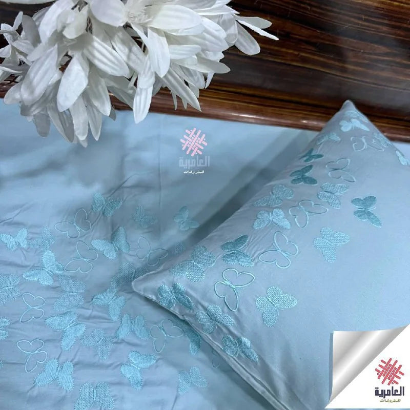 طقم فراشة مطرز 5125