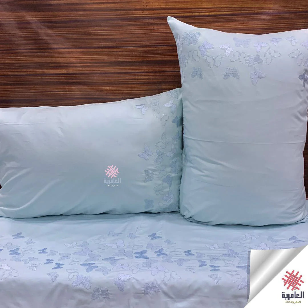 طقم فراشة مطرز 5125