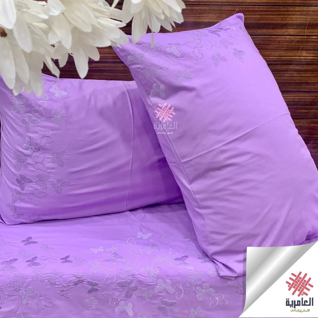 طقم فراشة مطرز 5125