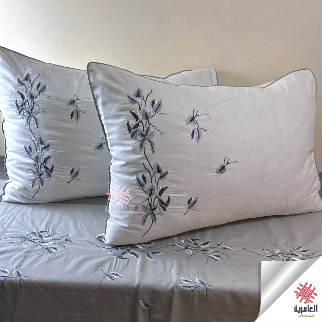 طقم النسيم ماتشنج مطرز 	5101