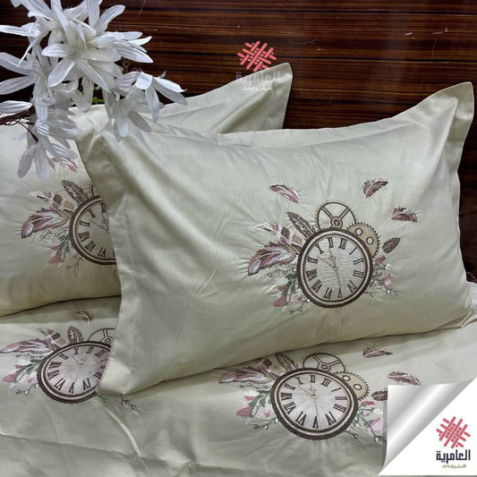 طقم مشكل مطرز قطن بركال 5404