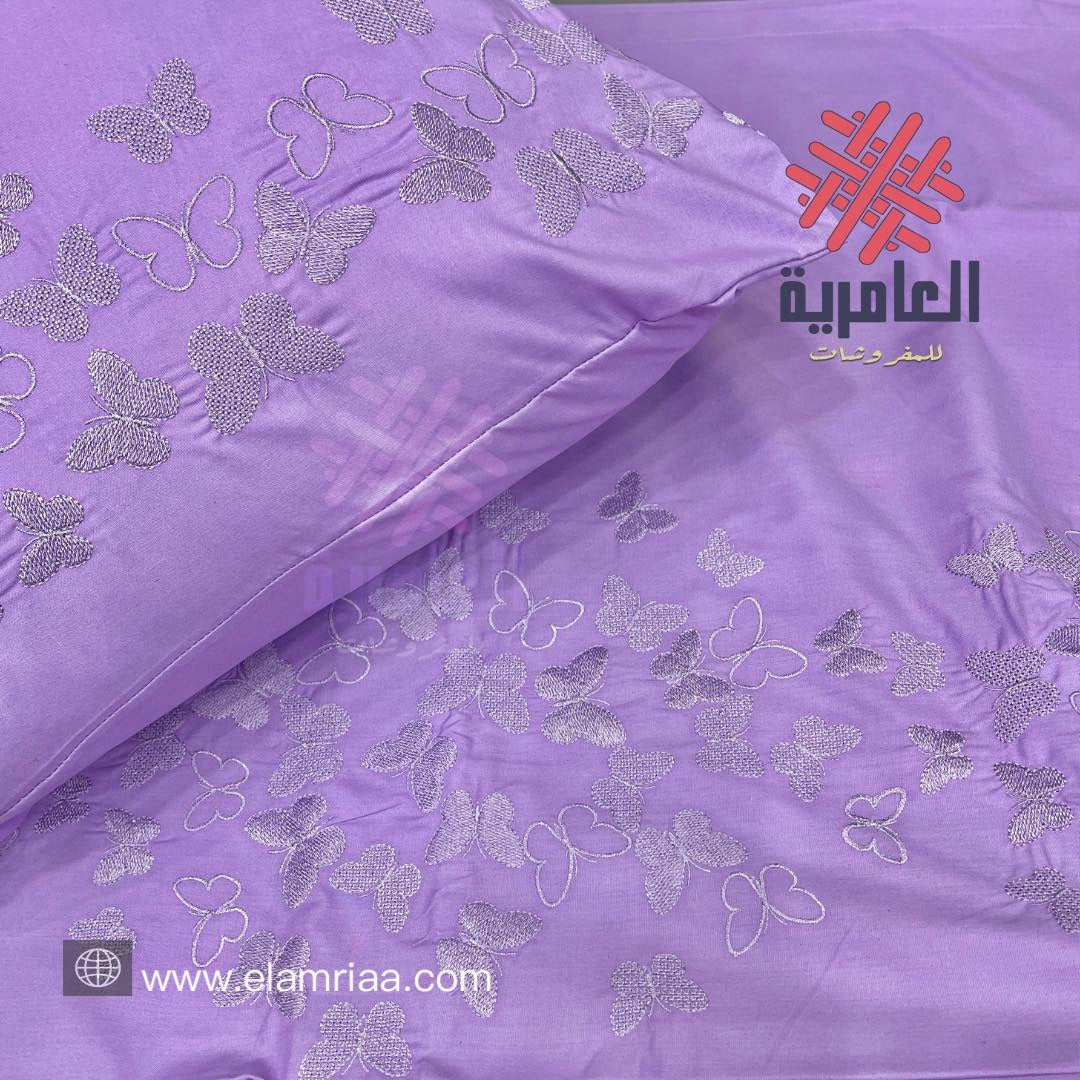 طقم فراشة مطرز 5125