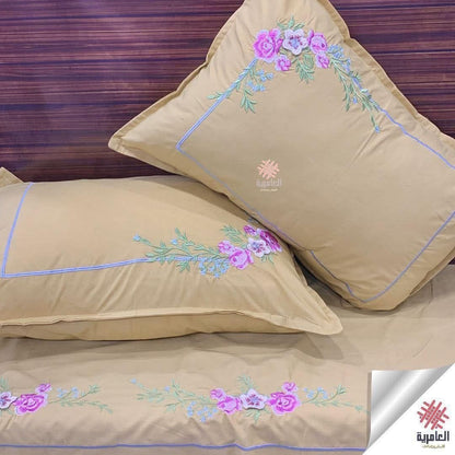 طقم وردة طائرة مطرز 5126